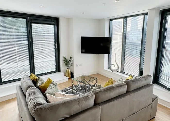 Luxury Penthouse With Private Hot Tub Overlooking Centre Appartement